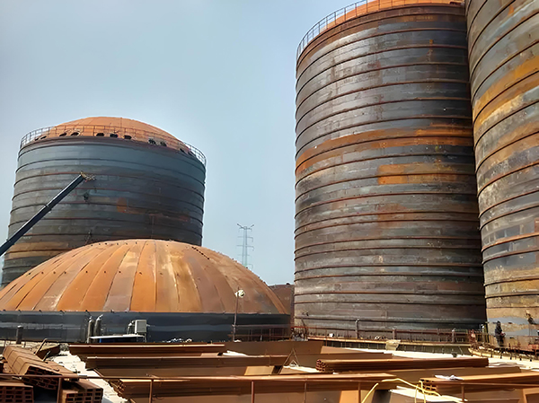 点军焦粉钢板仓